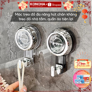 Móc Treo Đồ Dán Tường Đa Năng Hút Chân Không - Móc Dính Tường Treo Đồ Nhà Tắm Nhà Bếp Phụ Kiện 