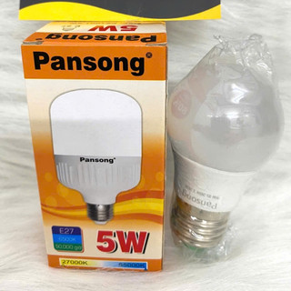 BÓNG BÚP PANSONG-5W (BULB  TRỤ)