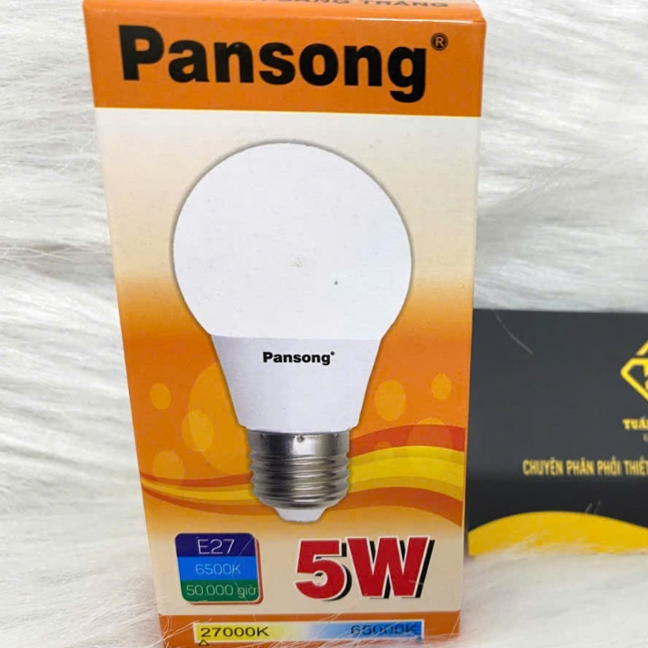 BÓNG BÚP PANSONG-5W (BULB  TRỤ)