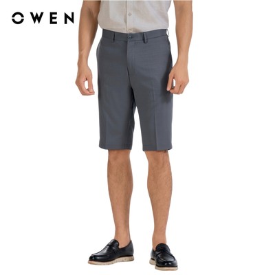 Owen - Quần short Trendy SV252503 màu Xám chất liệu Nano