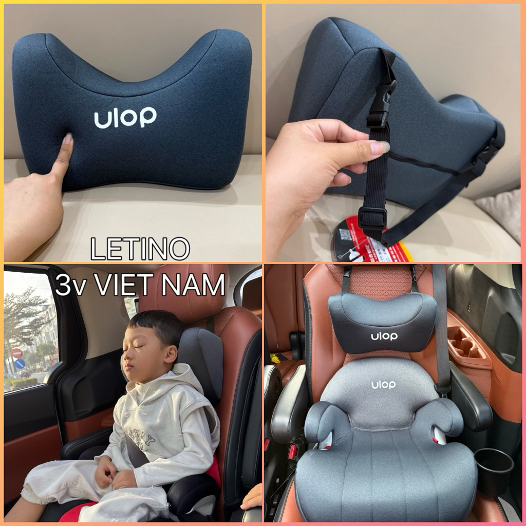[ Có Sẵn ] Gối Tựa Đầu & Tựa Lưng Ô Tô ULOP