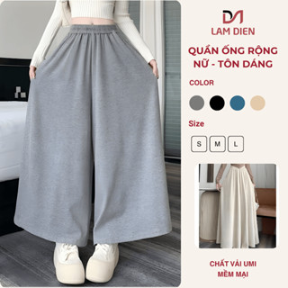  Quần Ống Rộng Nữ Quần Váy Nữ Đẹp Quần Giả Váy Chất UMI Mềm Mại Tôn Dáng Trẻ Trung Dễ Mặc 