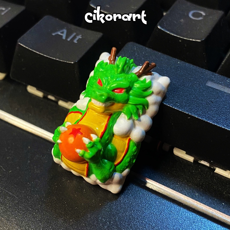 Keycap Rồng Thần – Keycap Shenron | Dragon Ball | Phím Tab | Cikorart