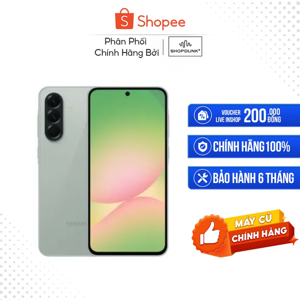 [Máy cũ] Samsung Galaxy A56 5G 8GB/128GB Full Hộp Đầy Đủ Phụ Kiện Zin