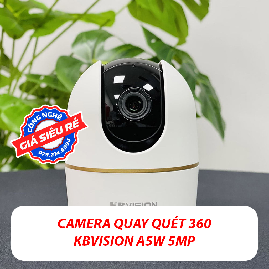 Camera wifi quay quét 5MP KBVISION KX A5W 5MP