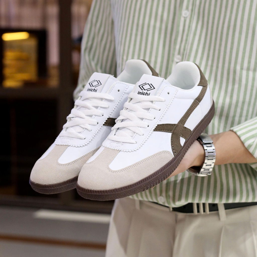 Giày thể thao INICHI G1324 đế bệt, phối màu thời trang