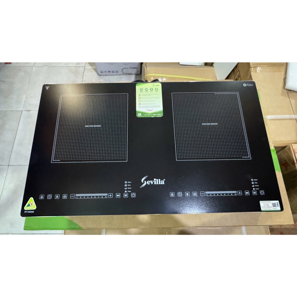 Bếp từ đôi Sevilla XK666