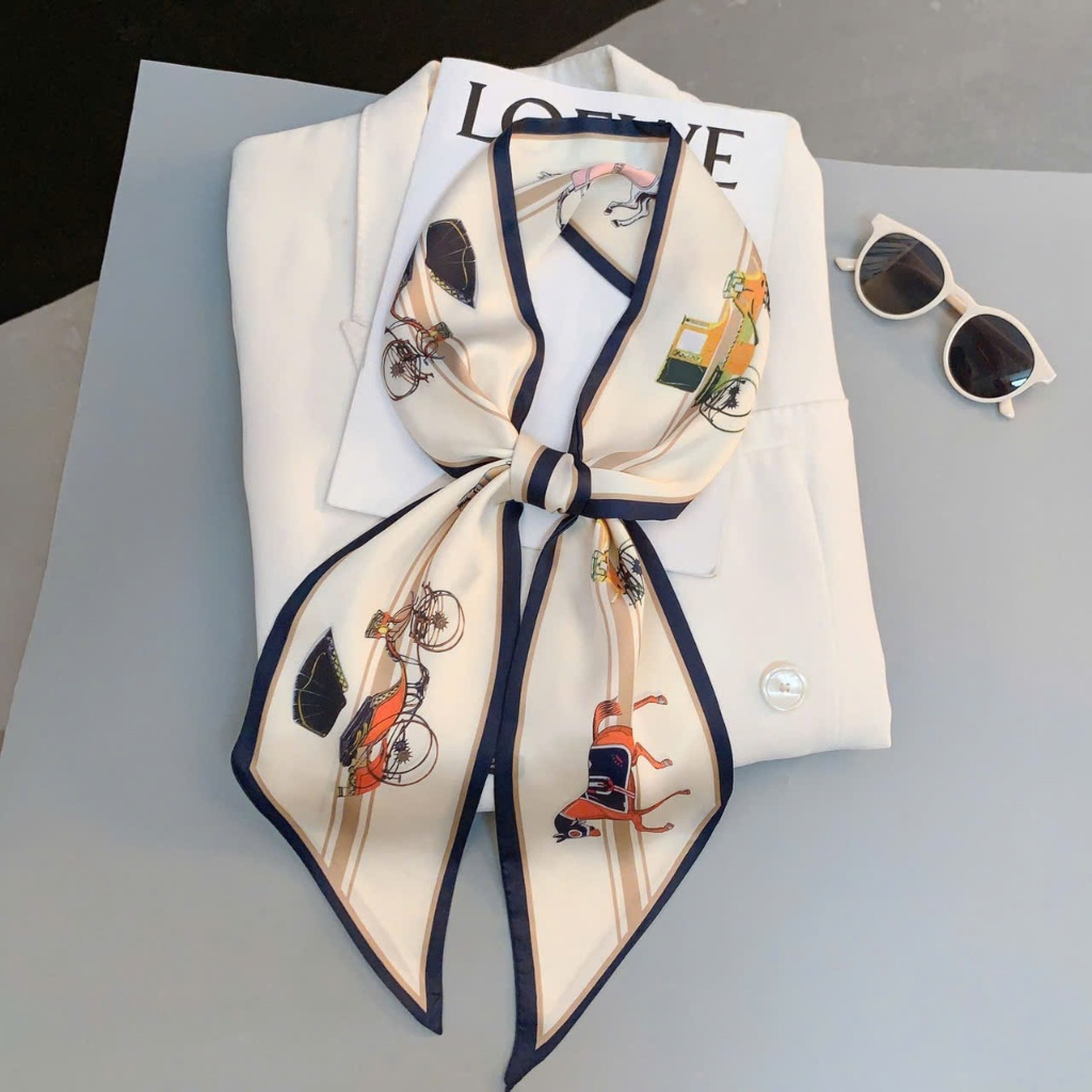 Khăn lụa quàng cổ size 13x145cm (KL16)