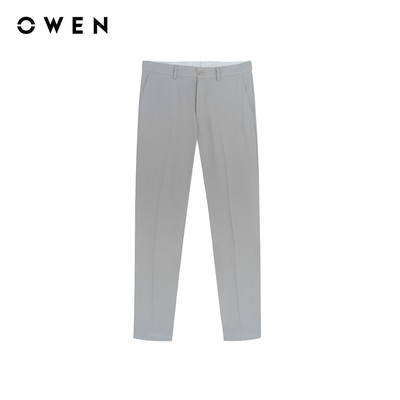 Owen - Quần tây J-Form QTJ257123 màu Be đậm chất liệu Smart polyester
