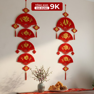  Bộ đôi câu đối đỏ trang trí tết Dải trang trí Tết 2026 mang lại tài lộc và bình an 