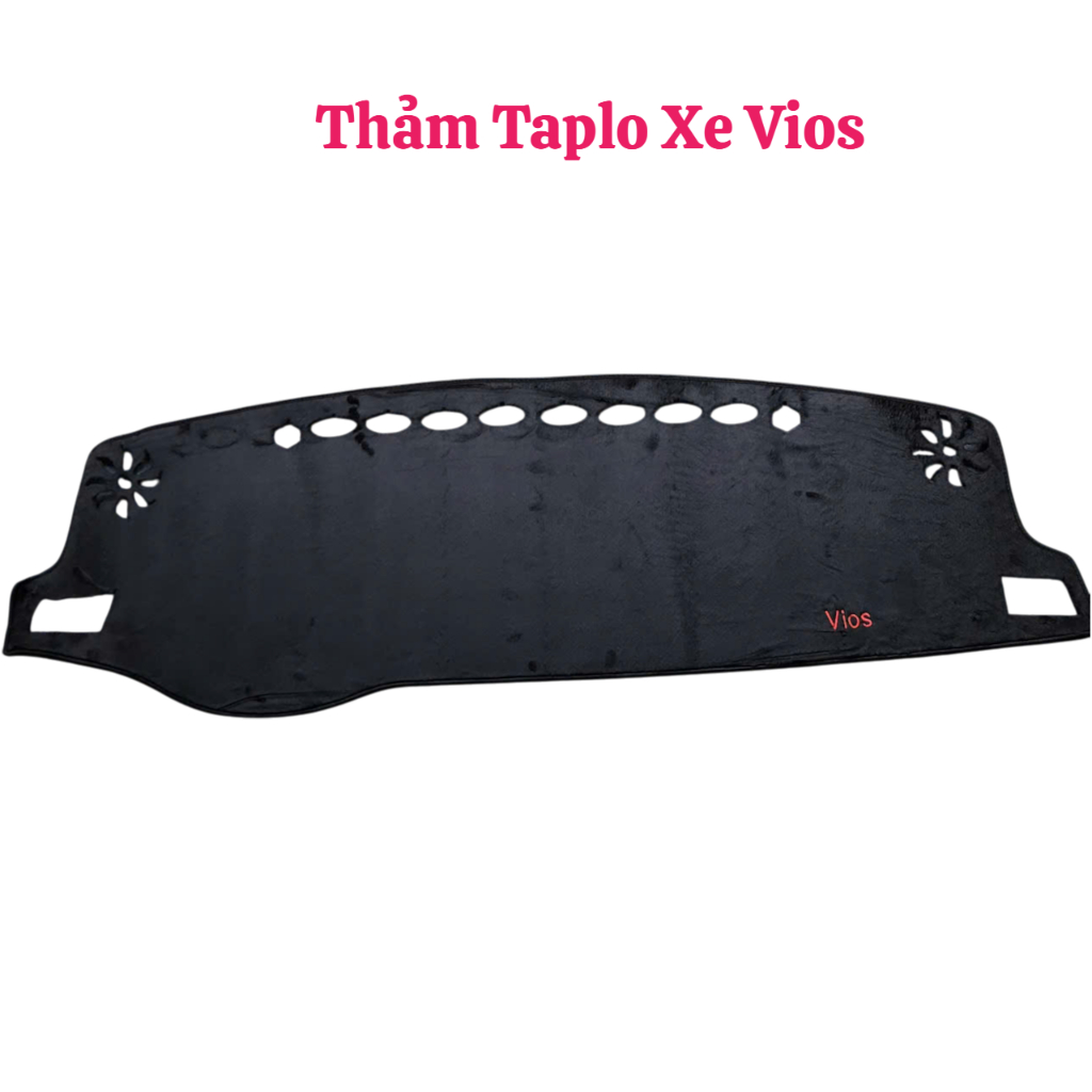 Thảm taplo da và taplo nhung xe Vios đời 2019 tới 2025 lắp chuẩn xe