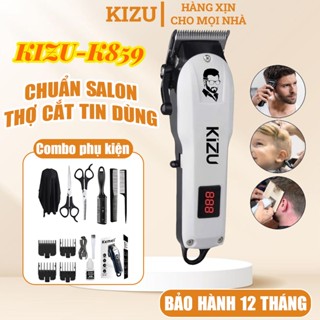 Tông đơ cắt tóc KIZU K859, Tông đơ Thân Nhôm Nguyên Khối Chuyên Nghiệp Cho Salon Và Gia Đình