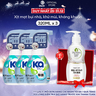   MUA 3 CHAI TĂNG 1 CHAI FRESH HY  Combo 3 Chai Xịt Mạt Bụi Nhà Ka kháng khuẩn khử mùi dùng cho chăn ga 