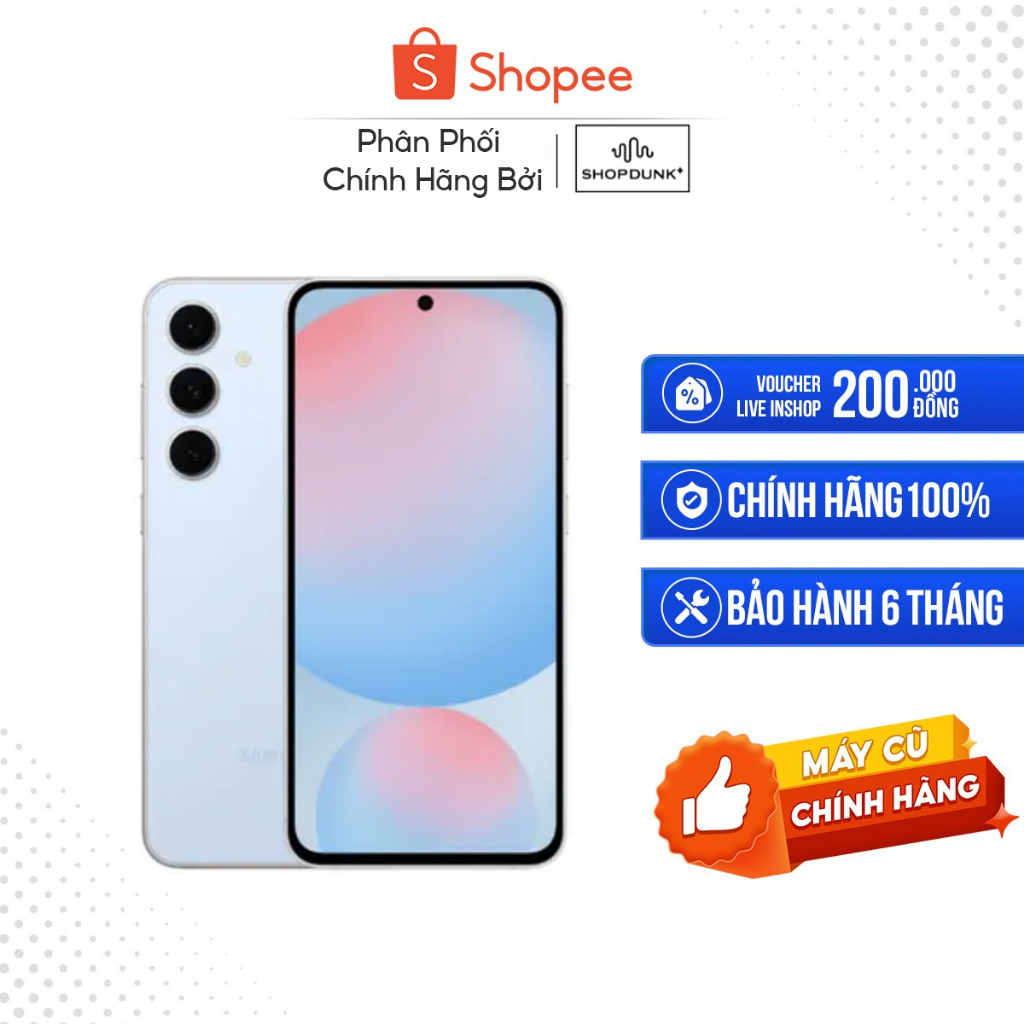 [Máy cũ] Samsung Galaxy S24 FE, 8GB/128GB Ám Màn Full Hộp Đầy Đủ Phụ Kiện Zin