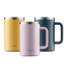 Ly giữ nhiệt LocknLock Flat Table Mug LHC4320, dung tích 730ml - Hàng chính hãng