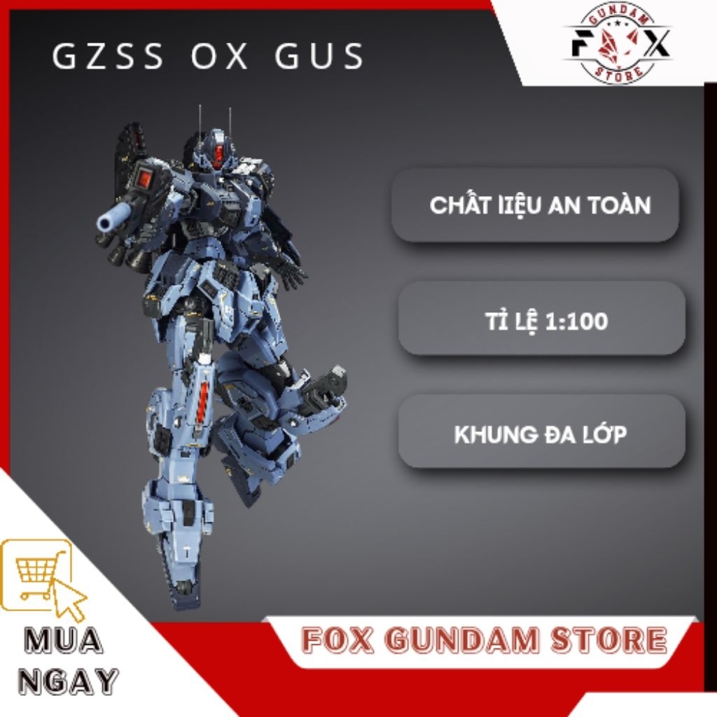 Mô hình lắp ráp GSZZ/GZSS – OX “Gus” (code/model GUS)