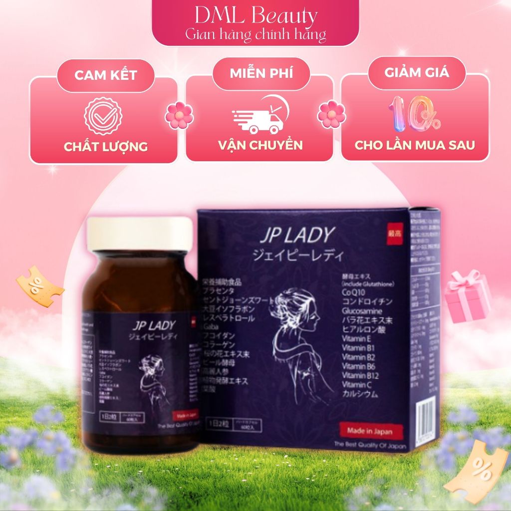 Viên uống hỗ trợ sức khỏe cho phụ nữ JP Lady Jpanwell