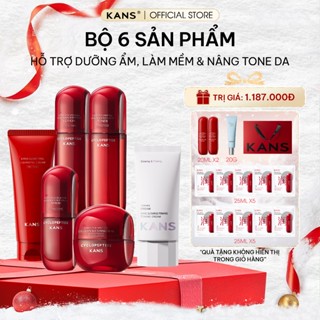   KOL LIVE  Set Dưỡng Da Kans Polypeptide Collagen Softening Ngăn Ngừa Lão Hóa Bổ Sung Collagen Kem Nâng Tông 