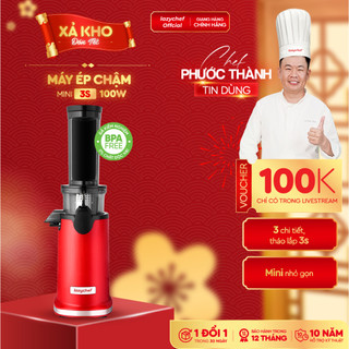  Máy Ép Chậm Mini 3S Lazychef - Máy Ép Trái Cây Máy Làm Kem Hoa Quả Tháo Lắp 3s Công Nghệ Ép Lạnh 