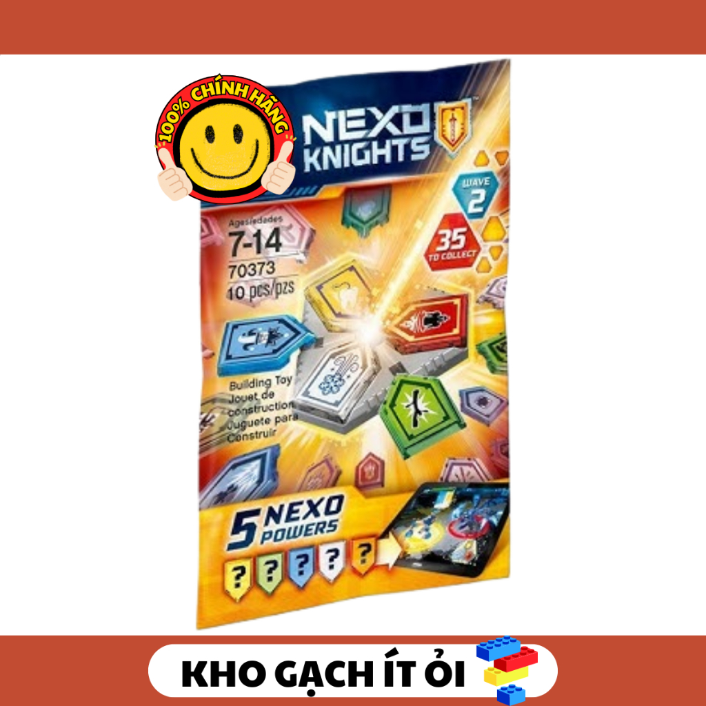 NEW SEAL - Bộ khiên Nexo Knights mùa 2