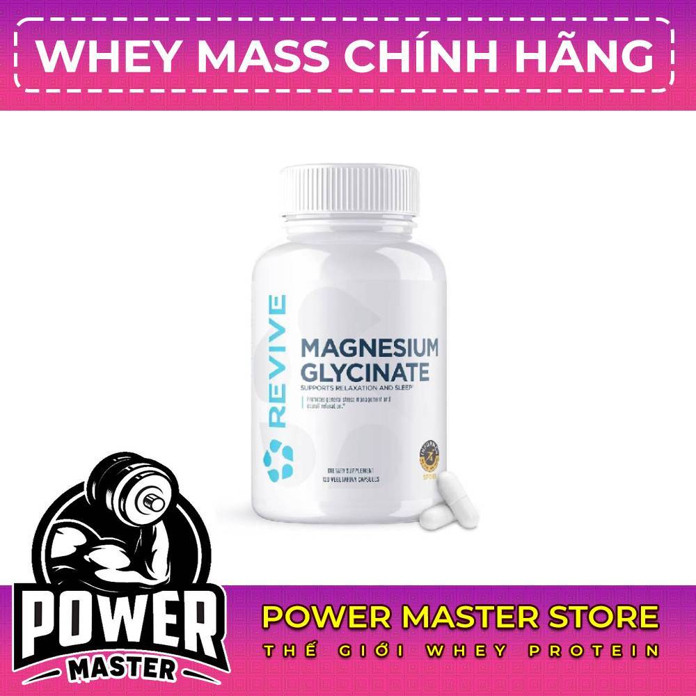 Revive Magnesium Glycinate 200mg – Bổ Sung Magie Hàng Ngày