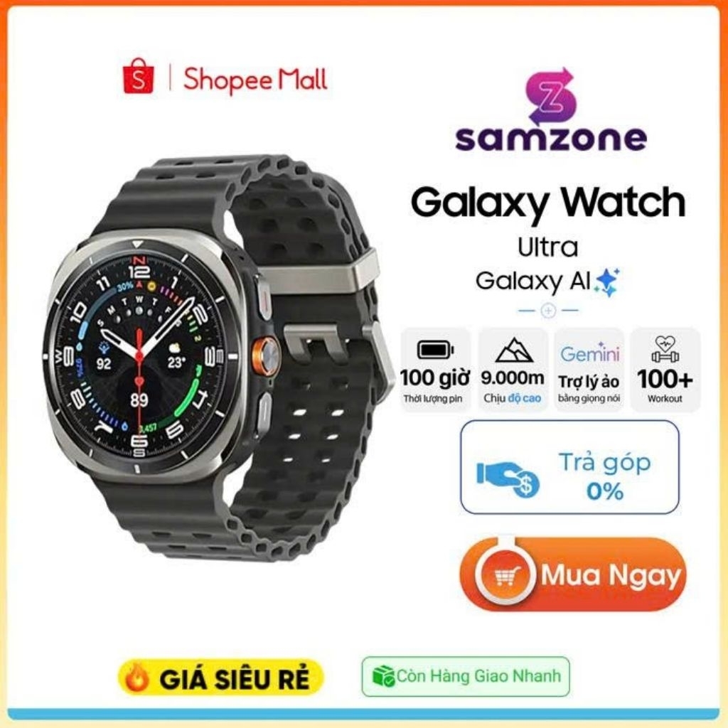 Đồng hồ thông minh Samsung Galaxy Watch Ultra  47mm LTE Like New | BigBuy360 - bigbuy360.vn
