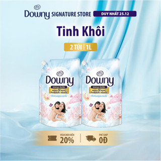   DOWNY  Combo 2 Nước Xả Vải DOWNY Tinh Khôi Túi 1L 