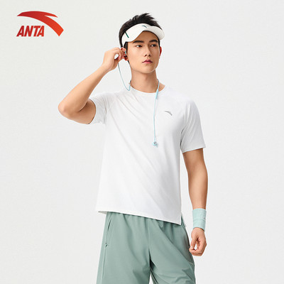 ANTA Áo Thun Thể Thao Nam Siêu Nhẹ, Thoáng khí, Nhanh Khô 1525B7192U