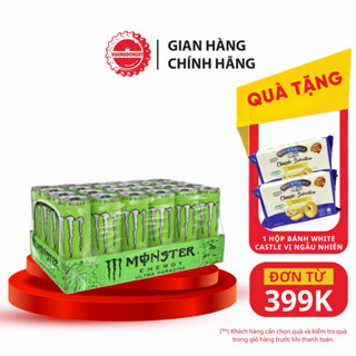  Lốc 24 Lon Nước Giải Khát Tăng Lực Monster Energy Ultra Paradise 355ml Lon Sale 25.12 Coca-Cola_SP 