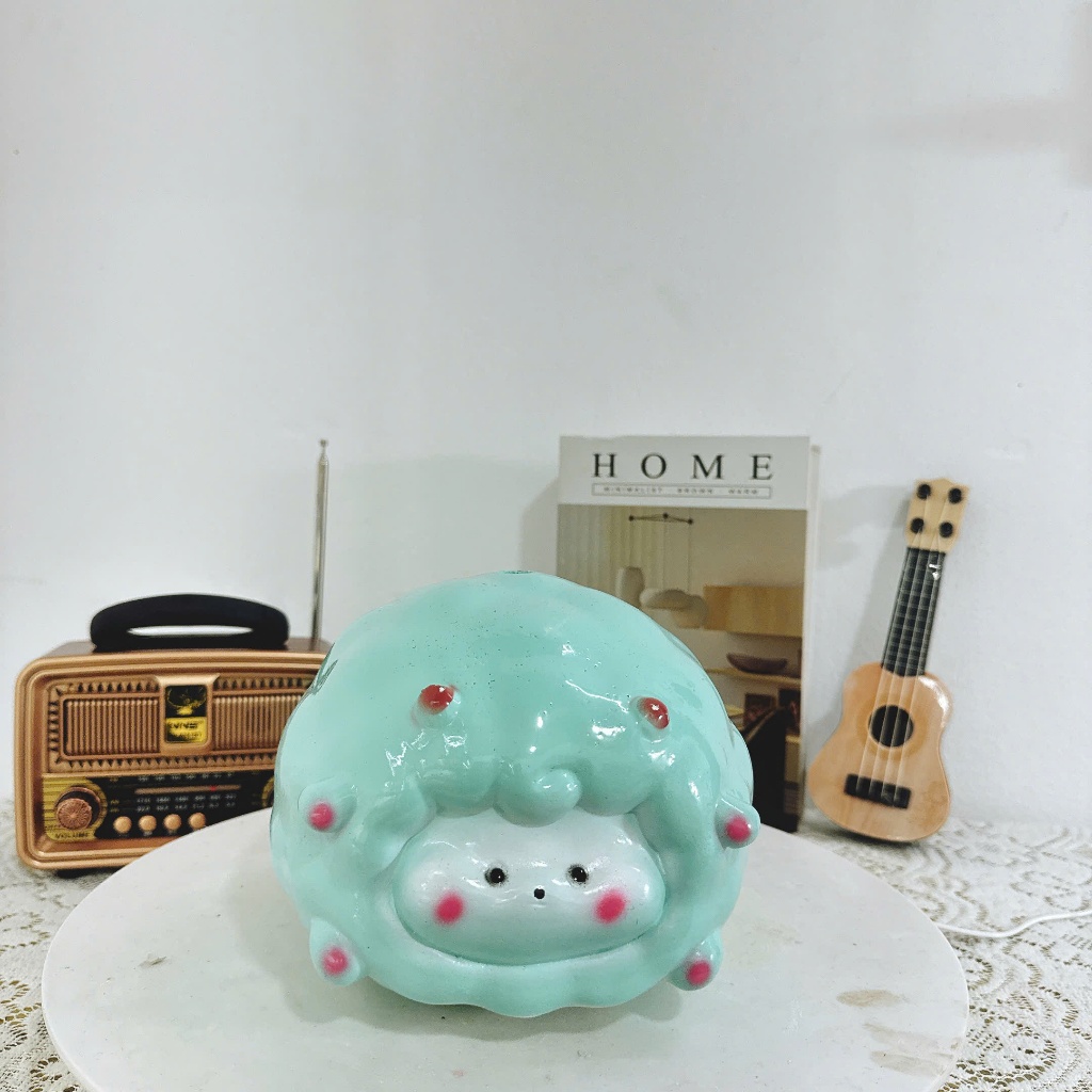 Ống tiết kiệm CỪU MÂY cute quà tặng sinh nhật, decor,Heo đất tiết kiệm  - Heo Đất VN HĐ15