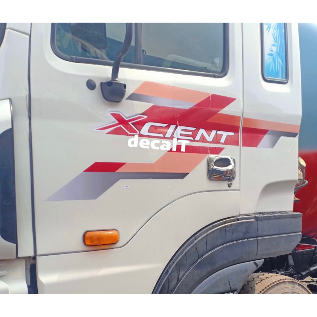 Tem Dán Xe Tải Xcient. Tem Dán Xe Tải Xcient