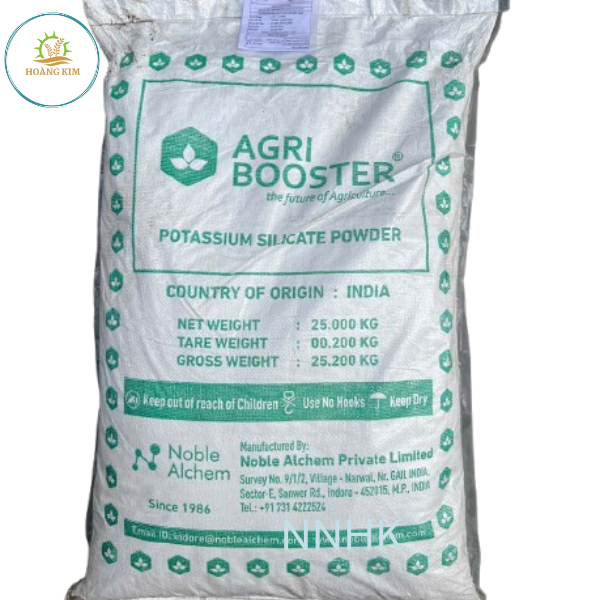 [25KG] K2SiO3 Kali Silic – Cứng cây, mập thân, nuôi trái mạnh, chống đổ ngã
