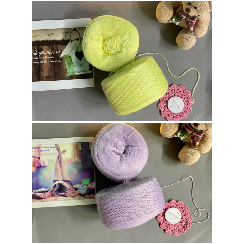 Yarn - Len lông thỏ 20% - Len Angora | Sợi đã chập - Siêu phẩm cho mùa thu đông | Terri Store