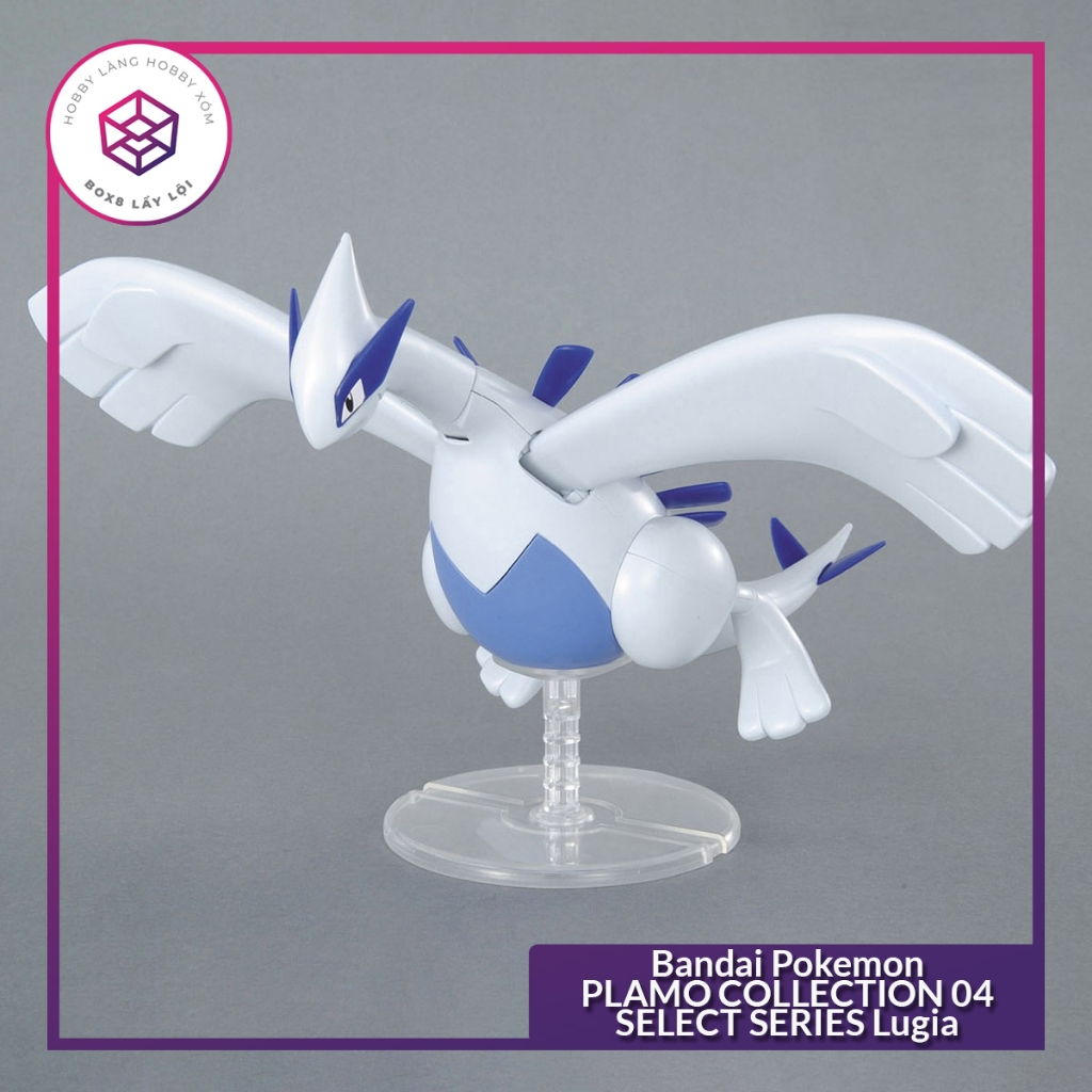Mô hình Bandai Pokemon PLAMO COLLECTION 04 SELECT SERIES Lugia [GDB] [MKB]