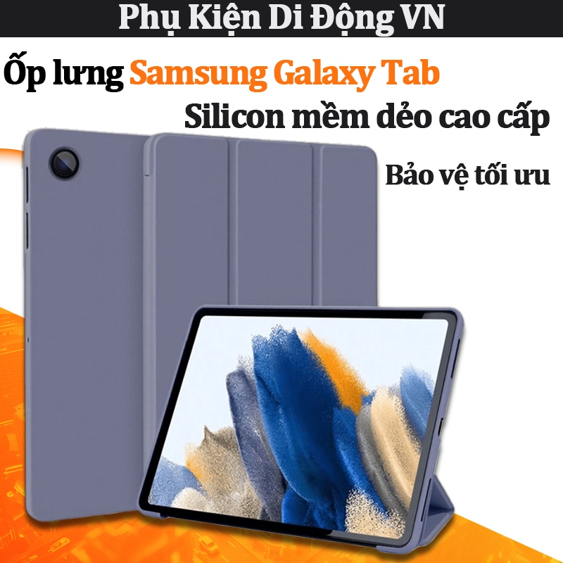 Ốp lưng silicon mềm chống sốc chống trầy bảo vệ toàn diện cho Samsung Galaxy Tab A9 A11 S7 S8 FE S9 FE S10 S10 Lite