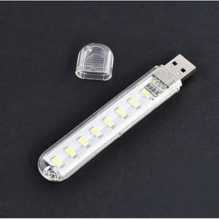 Đèn LED USB Mini 8 Bóng Siêu Sáng – Tiết Kiệm Điện Dùng Cổng USB 5V