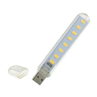 Đèn LED USB Mini 8 Bóng Siêu Sáng – Tiết Kiệm Điện Dùng Cổng USB 5V