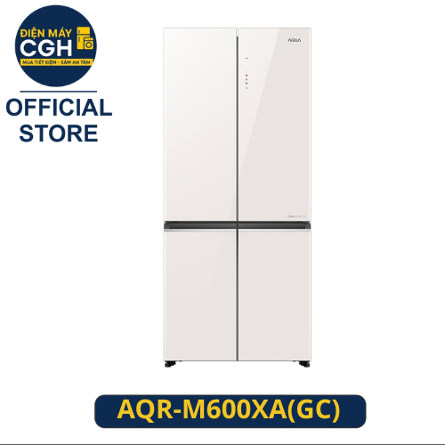 Tủ lạnh Aqua Inverter 529 lít Multi Door(trắng) AQR-M600XA(GC)
