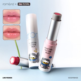   ZOA Collection   Romand X ZO&FRIENDS  Son dưỡng màu tint Romand Gl​a​s​t​i​n​g M​e​l​t​i​n​g B​a​l​m 