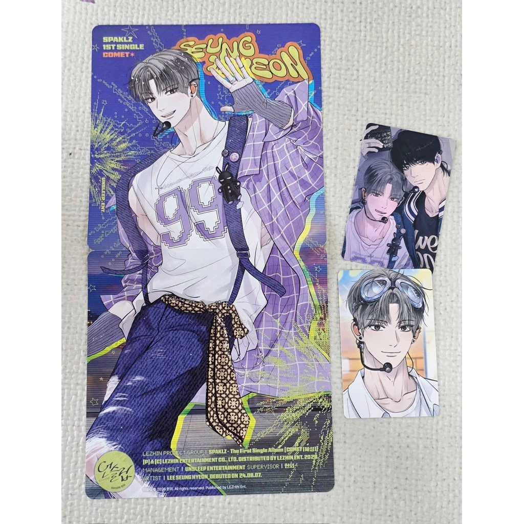 [Lẻ LEZHIN] Lẻ set card lezhin Ssgt 2023,2024,2035,2026