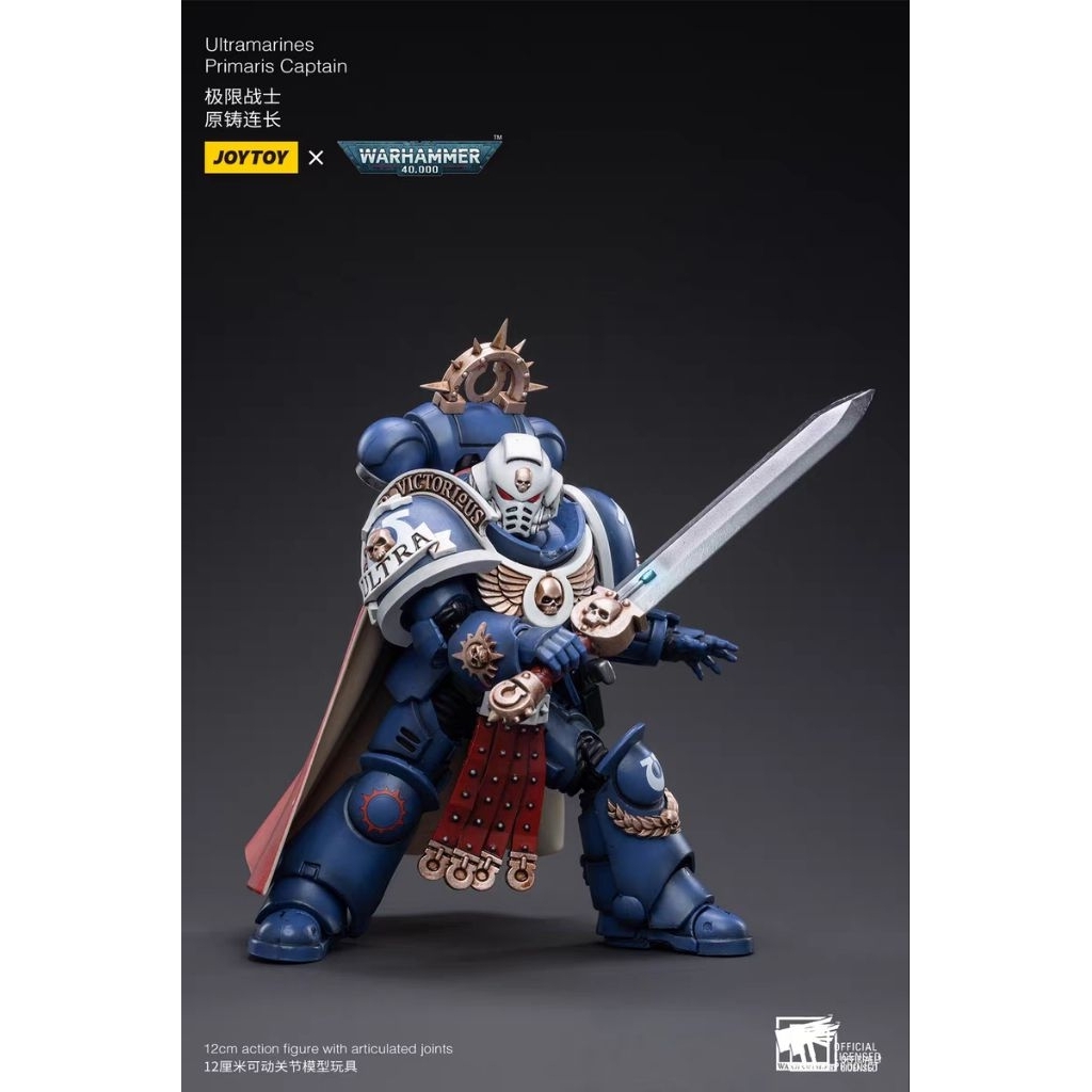 Mô hình trưng bày Space's Marine Warhammer 40k Joytoy - tặng kèm mô hình gạch chiến binh Space Marin