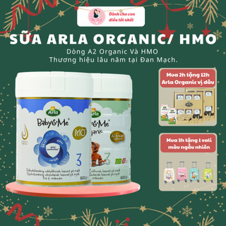  Sữa Arla HMO 800gr ,Sữa Arla Organic A2 600gr Baby&me đủ số 1 2 3 - Mẹ Rofi 