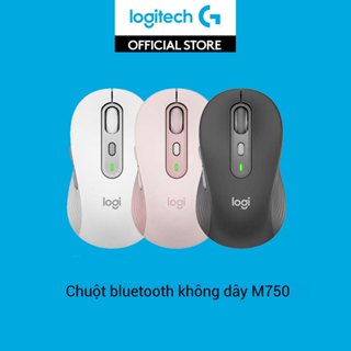 Chuột không dây Logitech M750 chuột công thái học chuột bluetooth chuột không tiếng ồn usb chuột pc