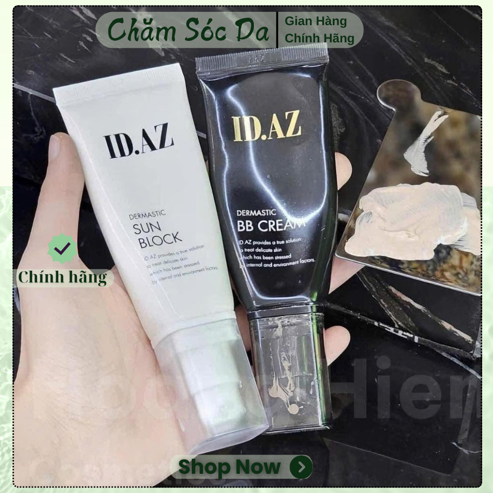 [Công ty] Kem Dưỡng chống nắng Có Màu ID.AZ Dermastic BB Cream 30ml SPF50