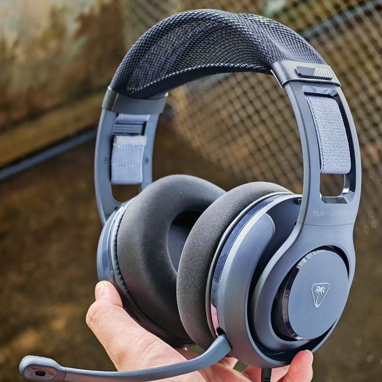 Tai nghe dây 3.5mm Turlebeach Atlas 200 headset kèm soundcard USB (likenew,nobox,đẹp 99%)