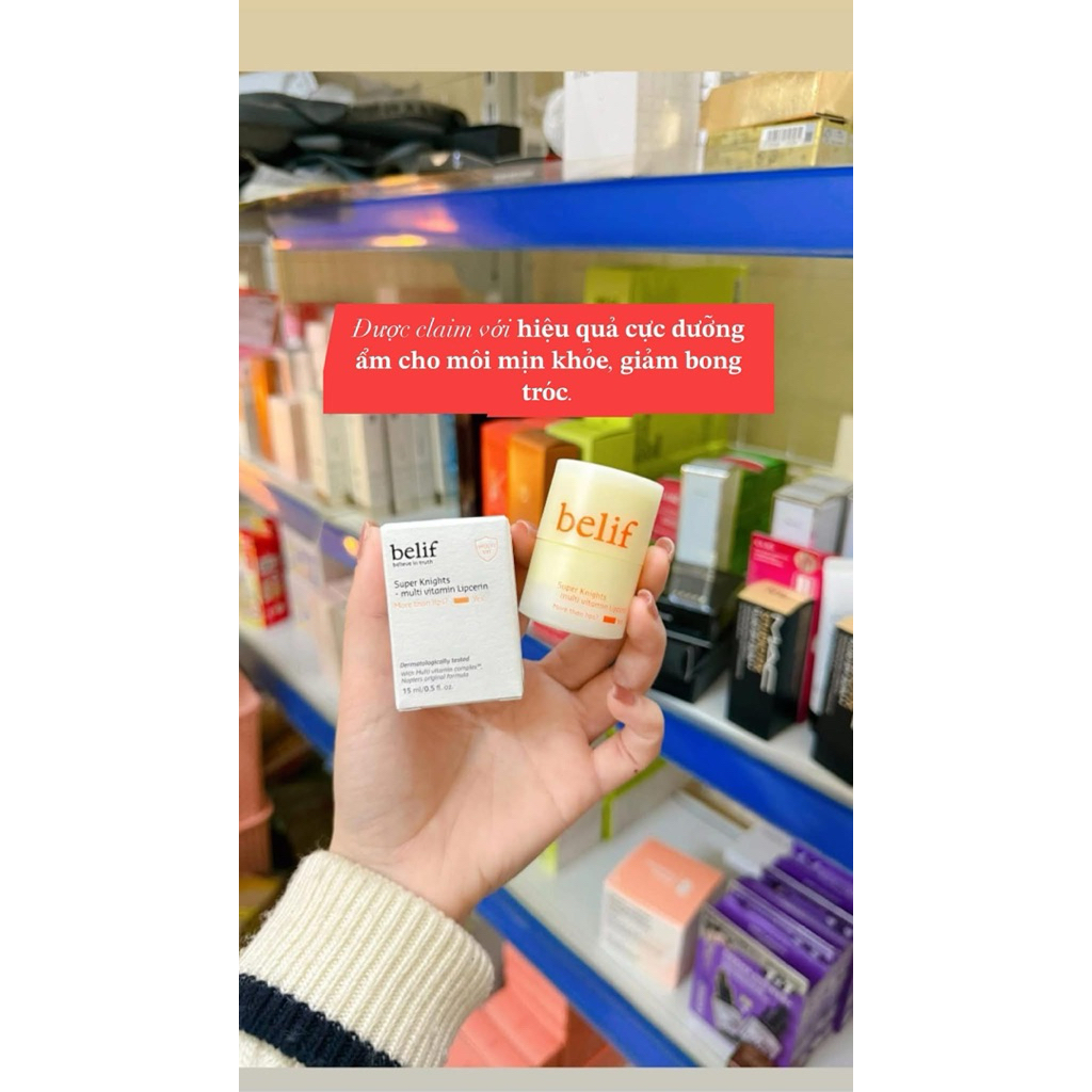 𝐒𝐨𝐧 𝐃𝐮̛𝐨̛̃𝐧𝐠 𝐌𝐨̂𝐢 Đa Năng 𝐁𝐞𝐥𝐢𝐟 𝐒𝐮𝐩𝐞𝐫 𝐊𝐧𝐢𝐠𝐡𝐭𝐬 𝐌𝐮𝐥𝐭𝐢 𝐕𝐢𝐭𝐚𝐦𝐢𝐧 𝐋𝐢𝐩𝐜𝐞𝐫𝐢𝐧