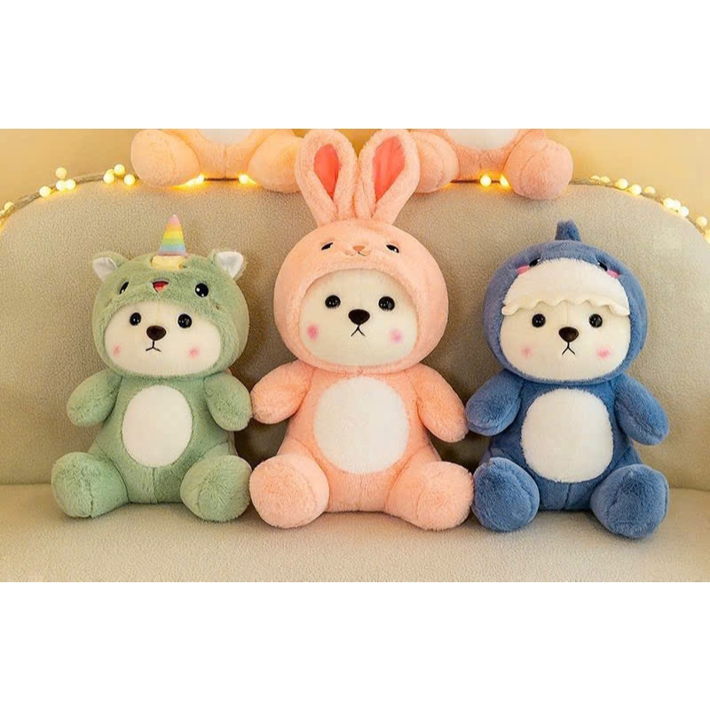 Gấu Bông Lena Thỏ - Lena Pony - Lena Cá Mập - Gấu Bông Siêu To Khổng Lồ - Hàng Nhập Khẩu Cao Cấp