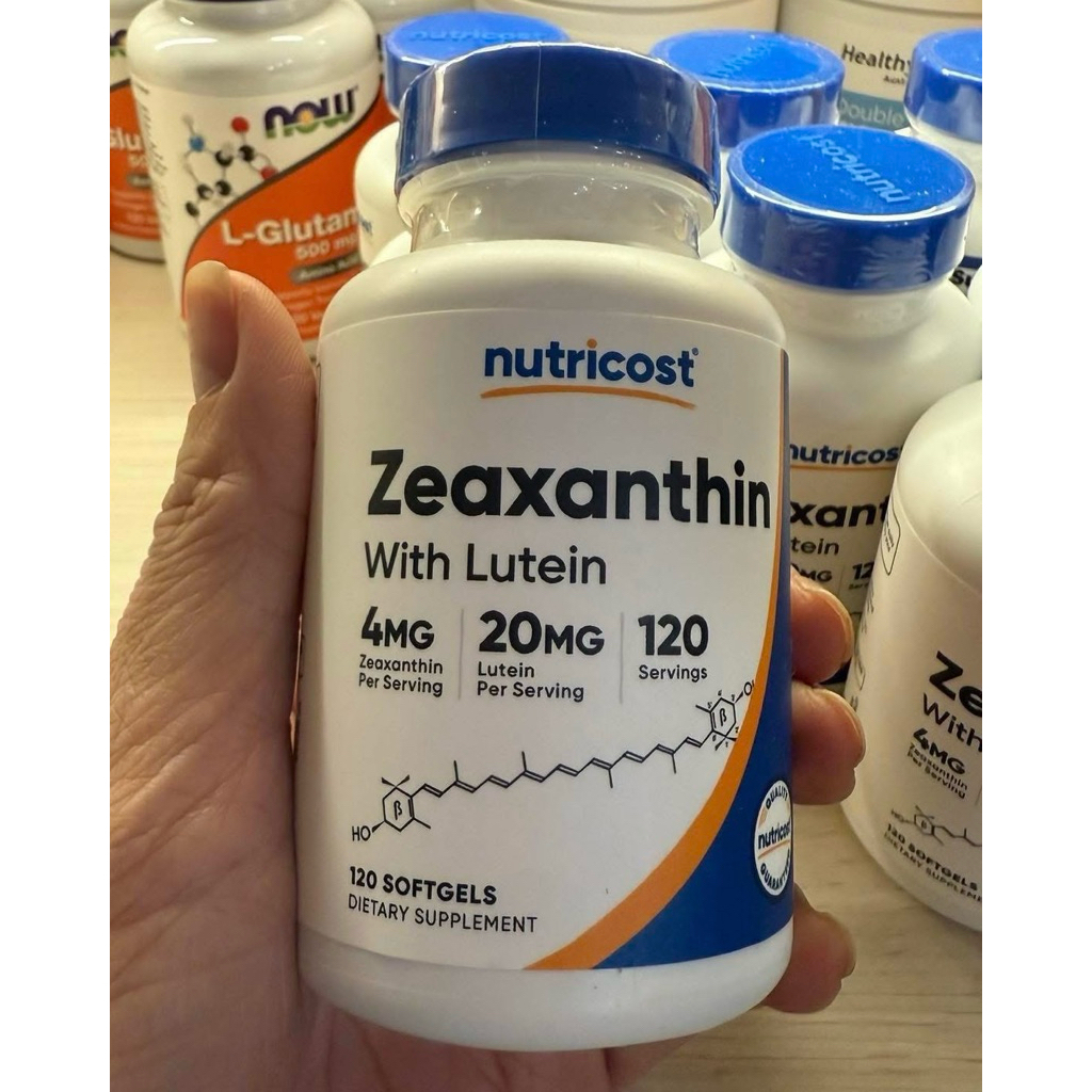 Viên uống bổ mắt Nutricost Zeaxanthin with Lutein