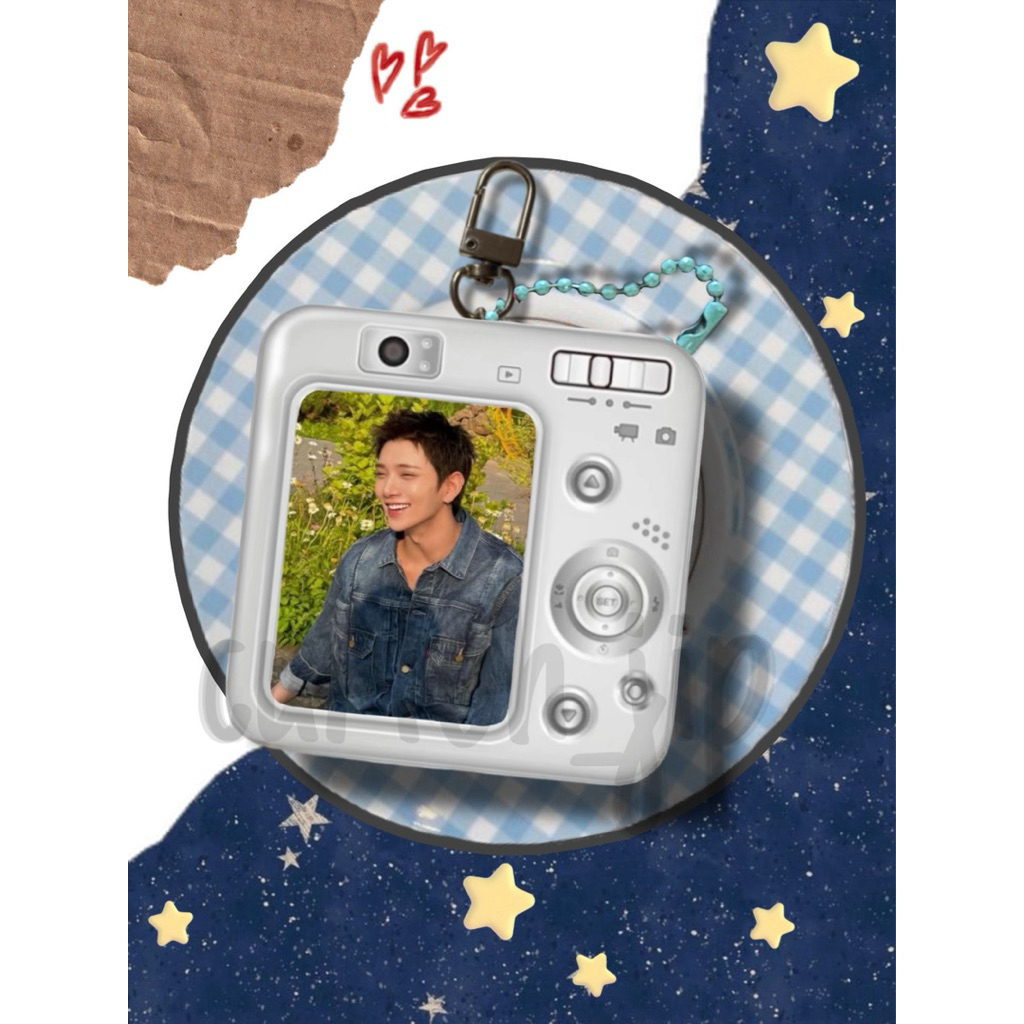 Keychain little white dgt Joshua - curtoh_jip