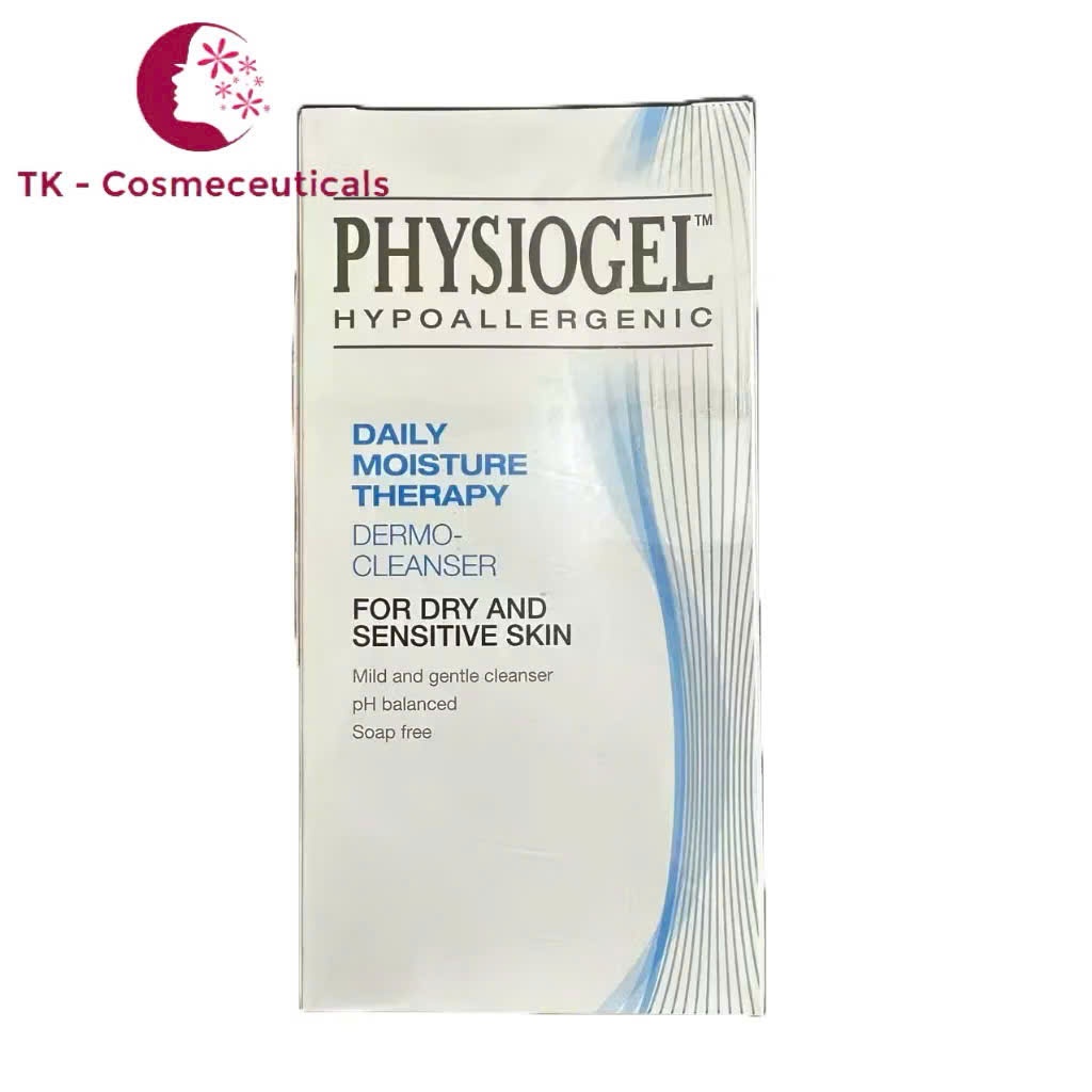 (CHÍNH HÃNG) Sữa Rửa Mặt Dịu Nhẹ Physiogel Daily Moisture Therapy Dermo Cleanser Dành Cho Da Khô, Da
